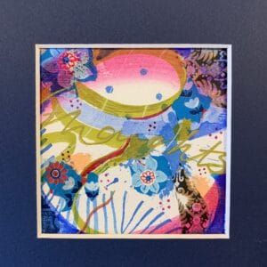 'In my thoughts' Painting - handmade by Seaholly Studio (view 4)