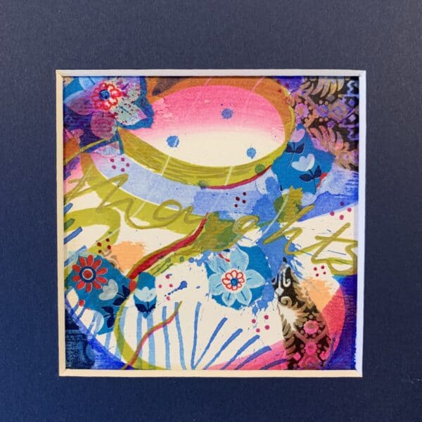 'In my thoughts' Painting - handmade by Seaholly Studio (view 4)