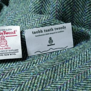 Harris Tweed - Multi Herringbone - handmade by Taobh Tuath Tweeds (view 2)