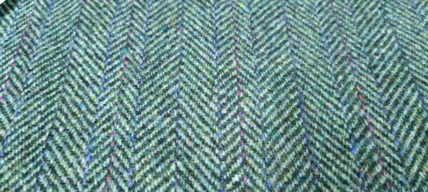 Harris Tweed - Multi Herringbone - handmade by Taobh Tuath Tweeds (view 3)