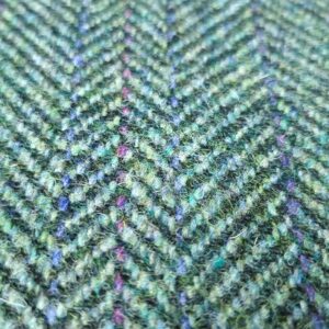 Harris Tweed - Multi Herringbone - handmade by Taobh Tuath Tweeds (view 4)