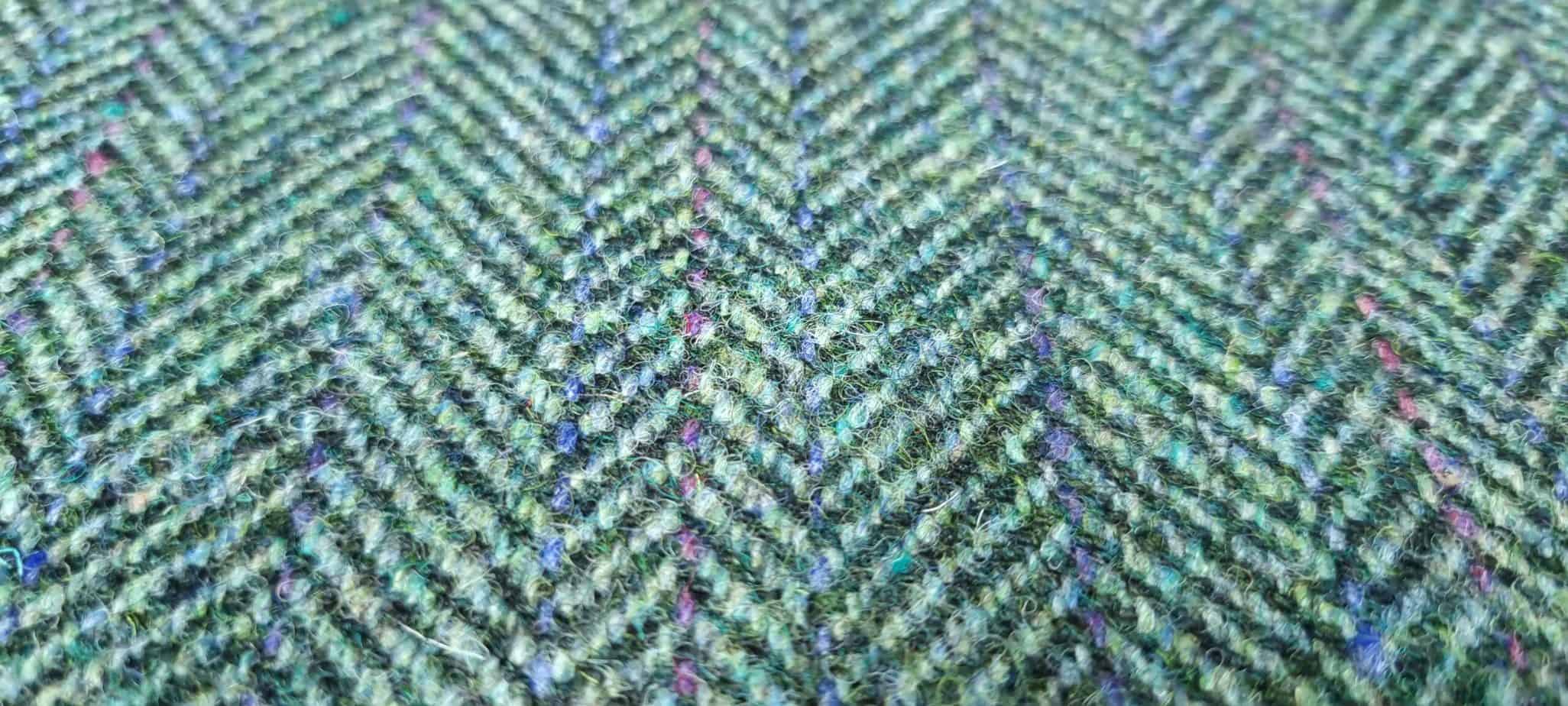 Harris Tweed - Multi Herringbone - handmade by Taobh Tuath Tweeds (view 4)