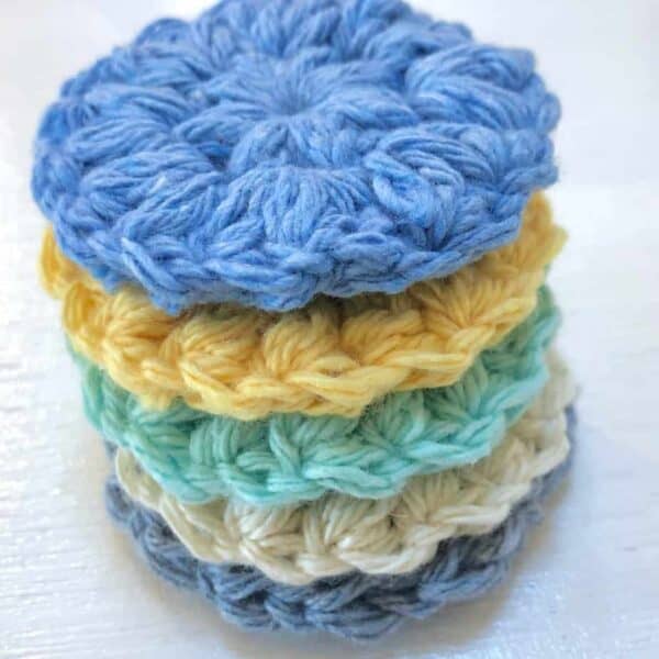 Reusable Cotton Scrubbies