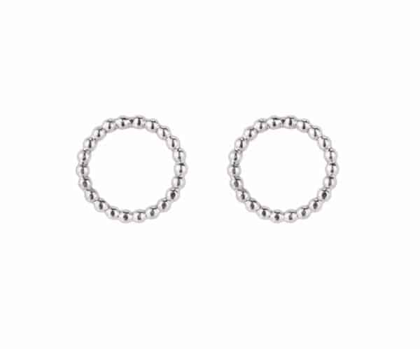Beaded Stud - handmade by Islewear