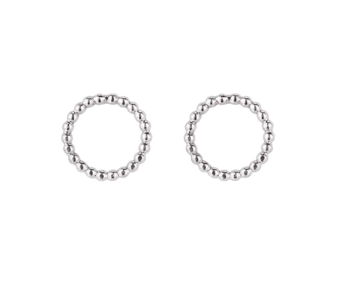 Beaded Stud - handmade by Islewear