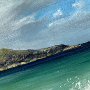 Calva wave, Iona. Framed original oil painting - handmade by IonaImages (view 6)