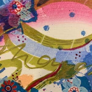 'In my thoughts' Painting - handmade by Seaholly Studio (view 7)