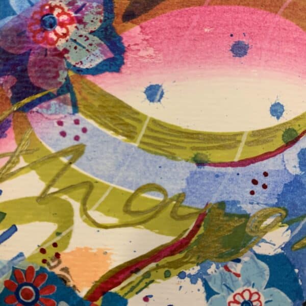 'In my thoughts' Painting - handmade by Seaholly Studio (view 7)