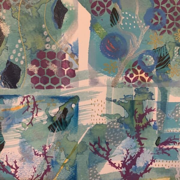 Scottish west coast Original Mounted Painting - handmade by Seaholly Studio (view 8)