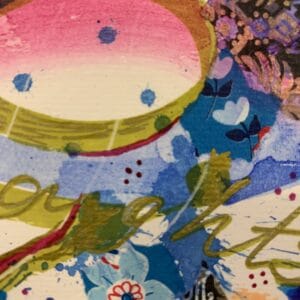 'In my thoughts' Painting - handmade by Seaholly Studio (view 6)
