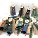 Tartan Angel Decoration