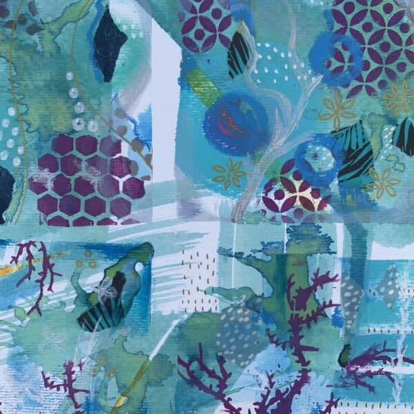 Scottish west coast Original Mounted Painting - handmade by Seaholly Studio (view 4)