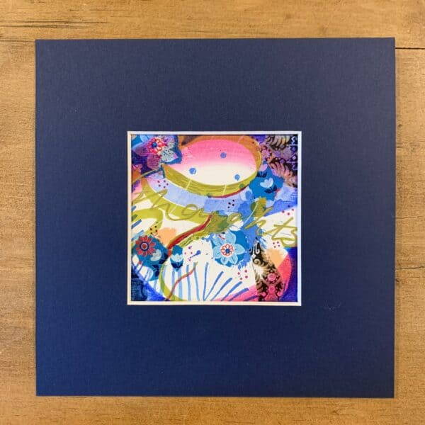 'In my thoughts' Painting - handmade by Seaholly Studio (view 2)