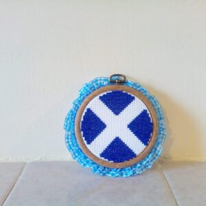 Saltire mini wall art hanging - Image 3