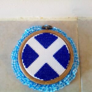 Saltire mini wall art hanging - Image 2
