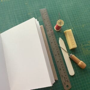 Kraft Hare Hand-stitched Sketchbook - Image 4