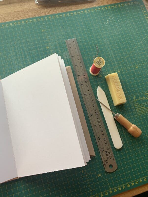 Kraft Hare Hand-stitched Sketchbook