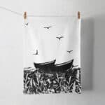 Tea Towel – Peerie Auld Boats