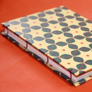 Coptic Book Kit - cream with blue - Image 3