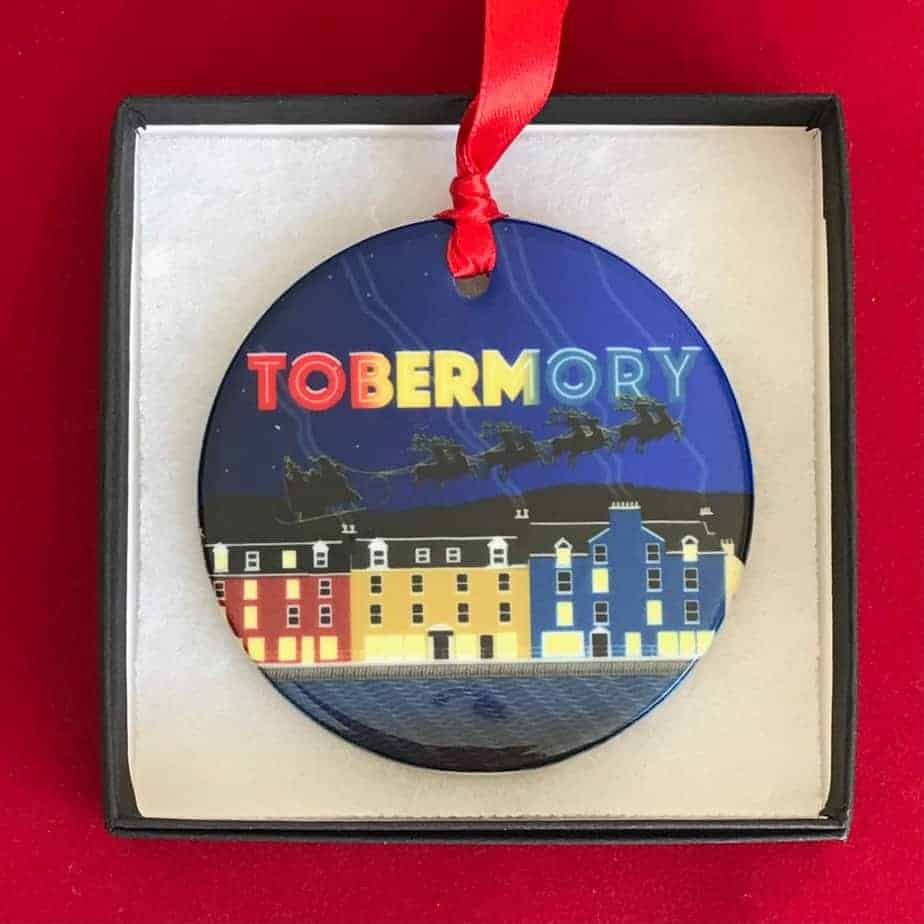 Tobermory Christmas Ceramic Decoration - Image 1