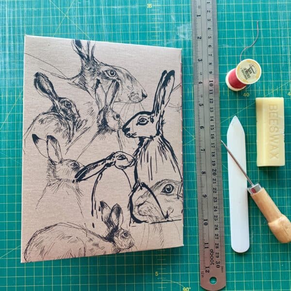Kraft Hare Hand-stitched Sketchbook
