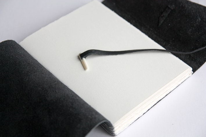 Black Leather Journal - Image 2