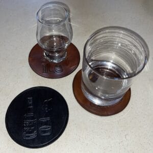 Handmade Leather Coasters - Image 3
