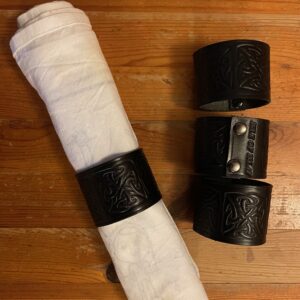 Napkin rings set (Islay/Celtic) - handmade by Islay Celtic Craft Shop (view 5)
