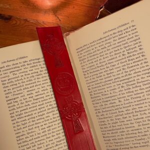 Leather Bookmark (Celtic Cross) - Image 4
