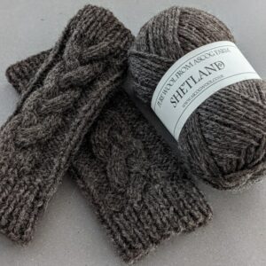 Wrist Warmer Knitting Kit - handmade by Ascog Wool (view 2)