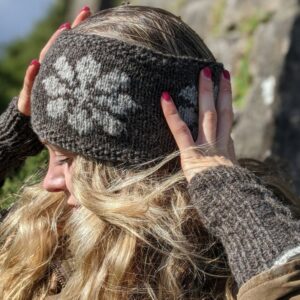 Wrist Warmer Knitting Kit - handmade by Ascog Wool (view 3)