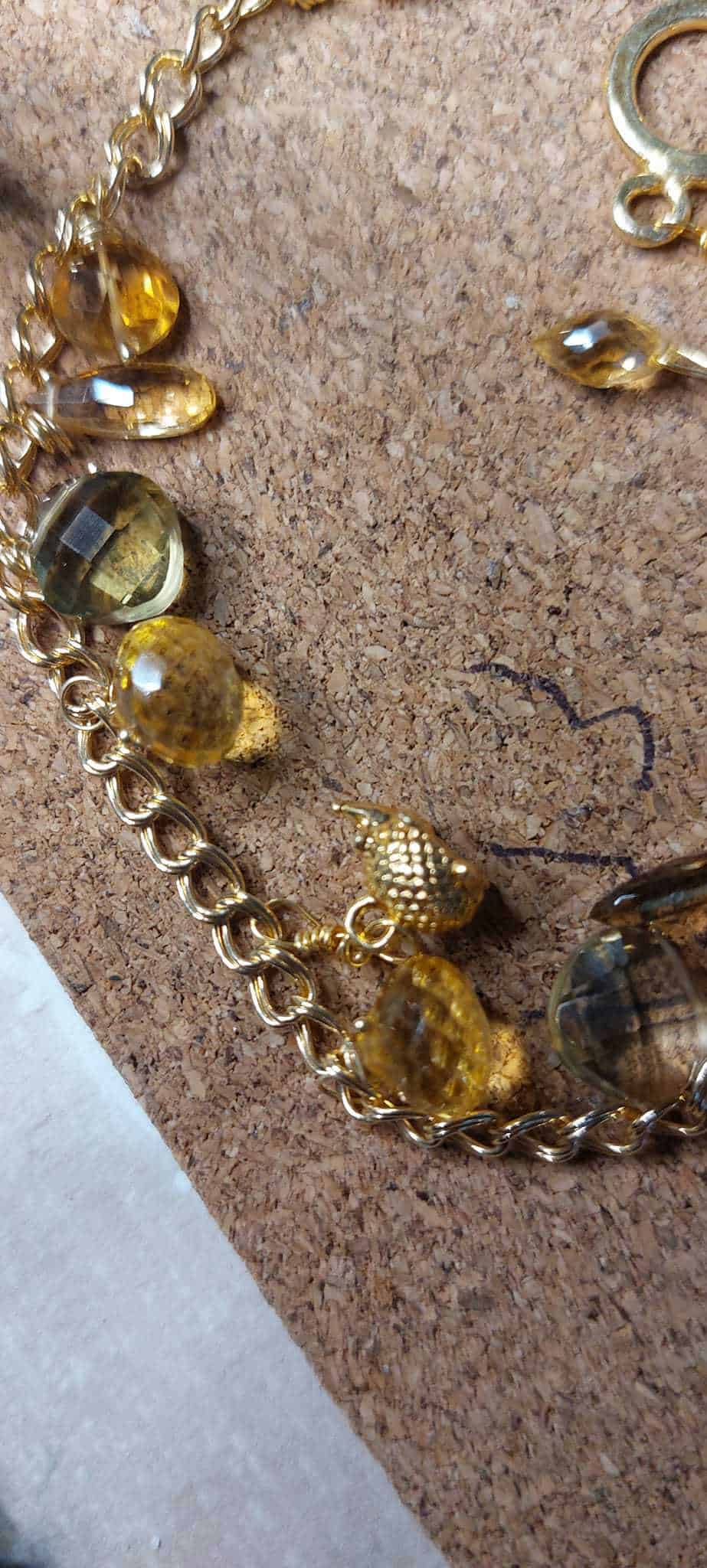 citrine hedgehog bracelet - Image 7