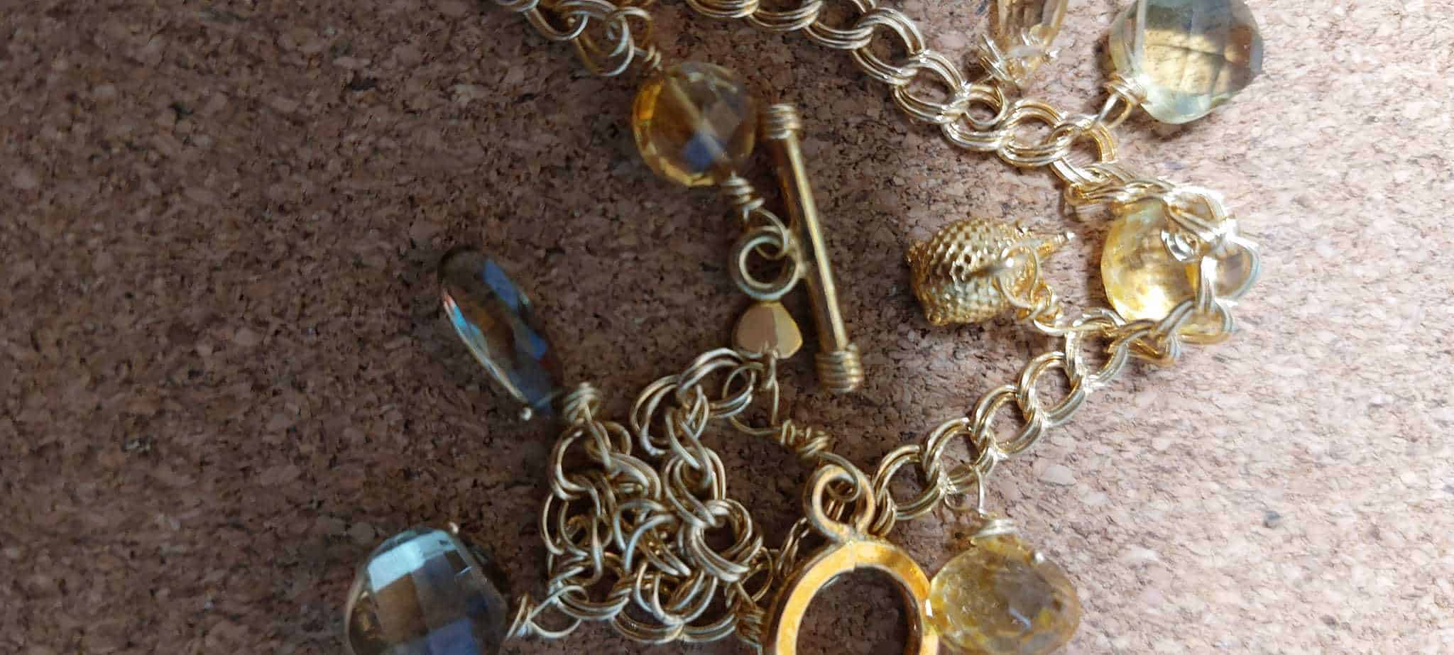 citrine hedgehog bracelet - Image 3