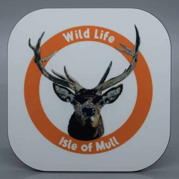 Stag Isle of Mull Coaster - handmade by Tobermory Gift Company
