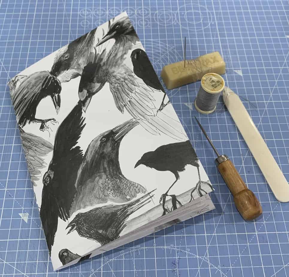 Crow Sketchbook A5 - Image 1