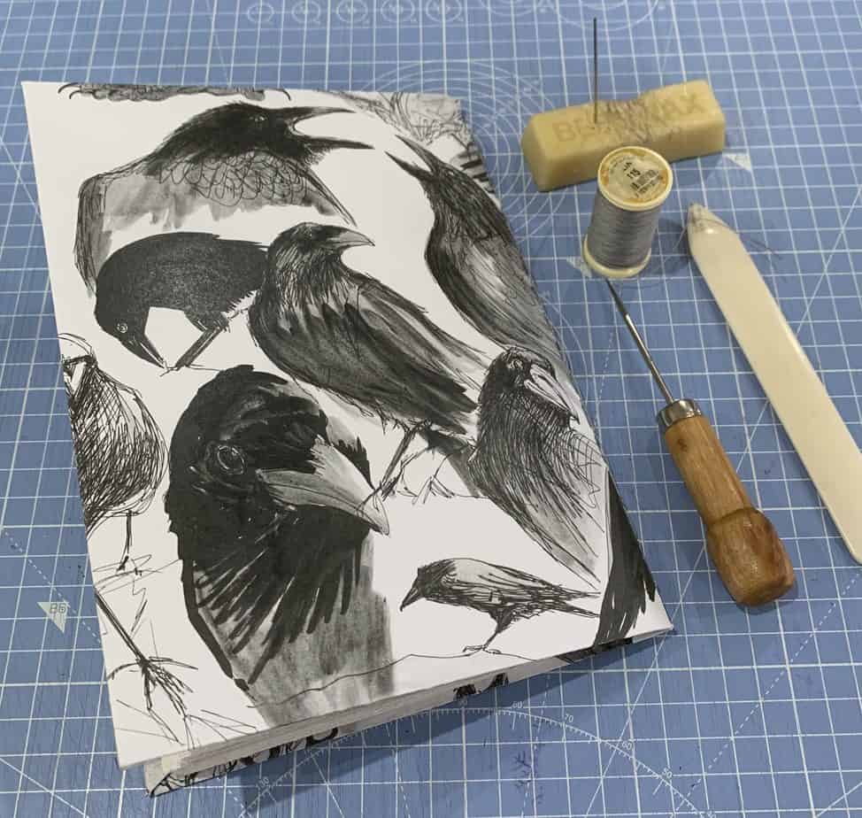 Crow Sketchbook A5 - Image 2