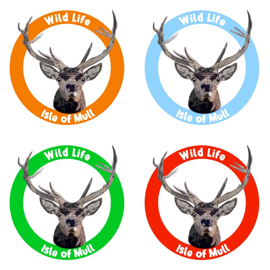 Stag Isle of Mull Ceramic Mug - handmade by Tobermory Gift Company (view 2)