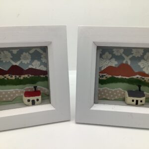 Cottage Artwork - Red Roofed - handmade by Camella Crafts (view 3)
