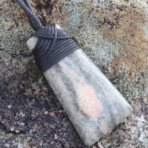 Pink Gneiss Heritage Pendant - Image 2