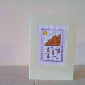 Peaceful Harbour Greetings card - handmade by Christie Country Crafts (view 2)
