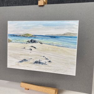 North from Iona. Original watercolour - handmade by IonaImages