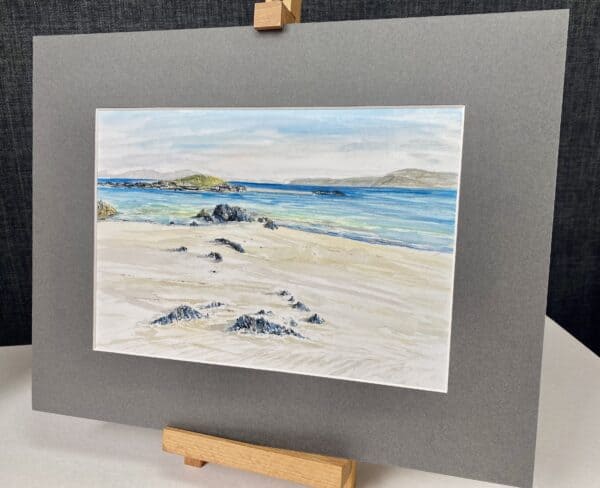 North from Iona. Original watercolour - handmade by IonaImages