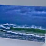 Sea spray, Iona. Card with envelope