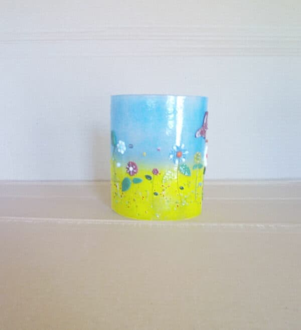 Flower candle holder