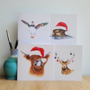 Christmas Card Mixed Pack - 8 cards