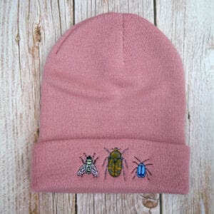 Fun Bug Minibeast Embroidered Beanie - Image 6