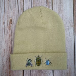 Fun Bug Minibeast Embroidered Beanie - Image 4