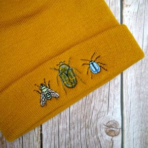 Fun Bug Minibeast Embroidered Beanie - Image 7
