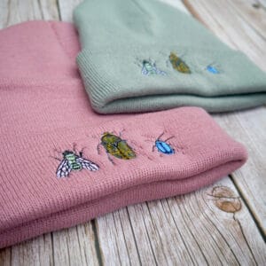 Fun Bug Minibeast Embroidered Beanie - Image 9