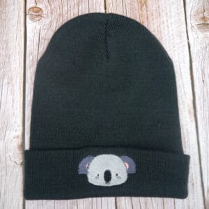 Lovely Koala Embroidered Beanie - Image 7
